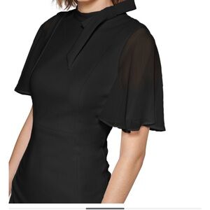 Elegant Black Women's Dress